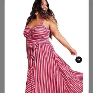 ANTHROPOLOGIE PLUS SIZE 3X Maeve Gabriela Ruffled Maxi, fast free shipping!!!